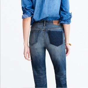 Madewell EUC Cruiser Straight Jean